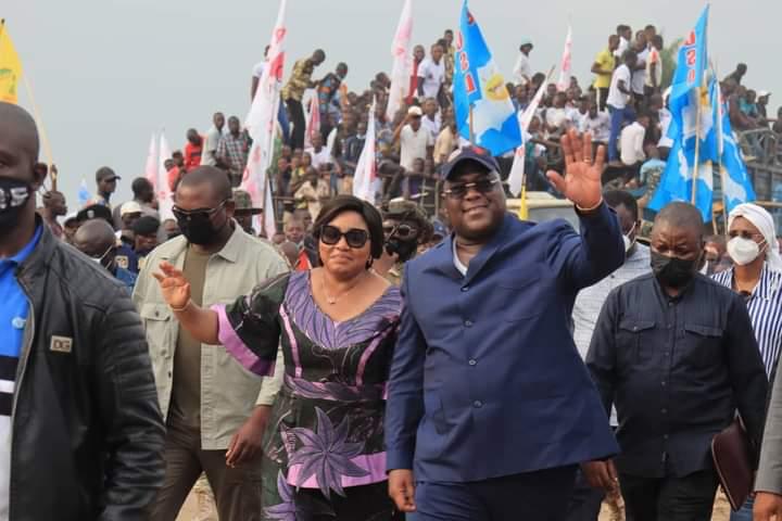 RDC: Félix Tshisekedi est arrivé à Kananga