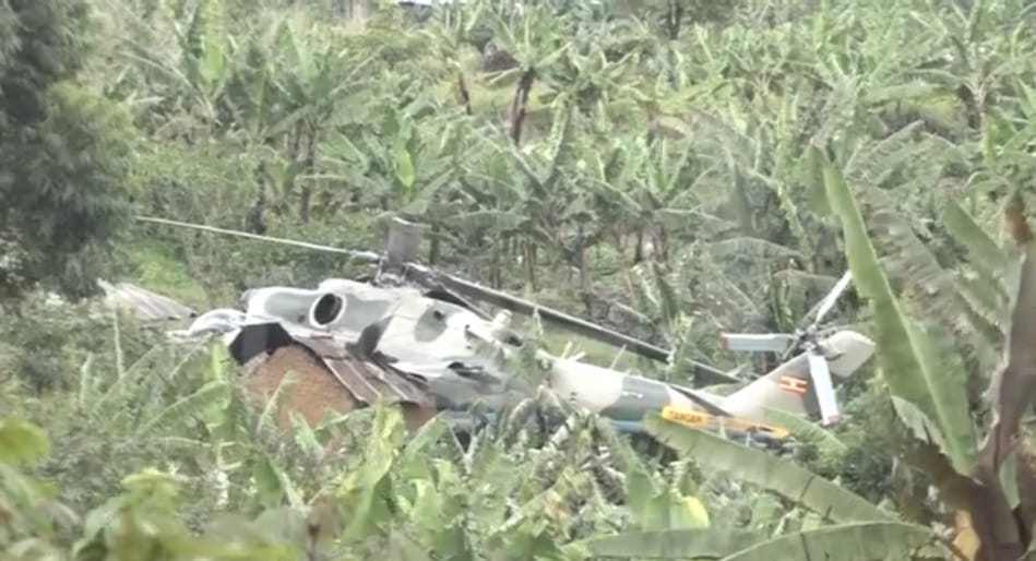 RDC : Au moins 22 militaires FARDC et UPDF tués dans les crashs de deux hélicoptères de l’armée ougandaise