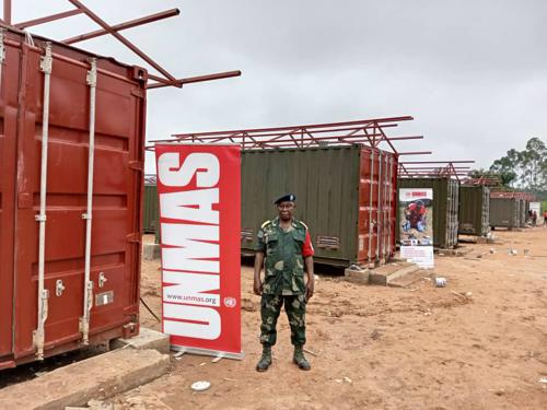 Beni : La MONUSCO fait un don de 16 conteneurs aux FARDC pour sécuriser les matériels stratégiques