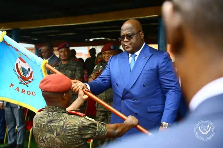 RDC: Investi, le nouveau commandant de la GR réitère le serment de loyauté « ne jamais trahir le mon Président »