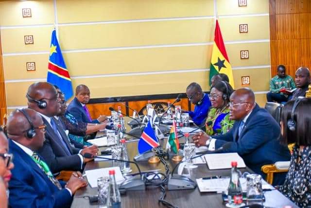Félix Tshisekedi et Nana Akufo-Addo renforcent la coopération bilatérale entre Kinshasa et Accra
