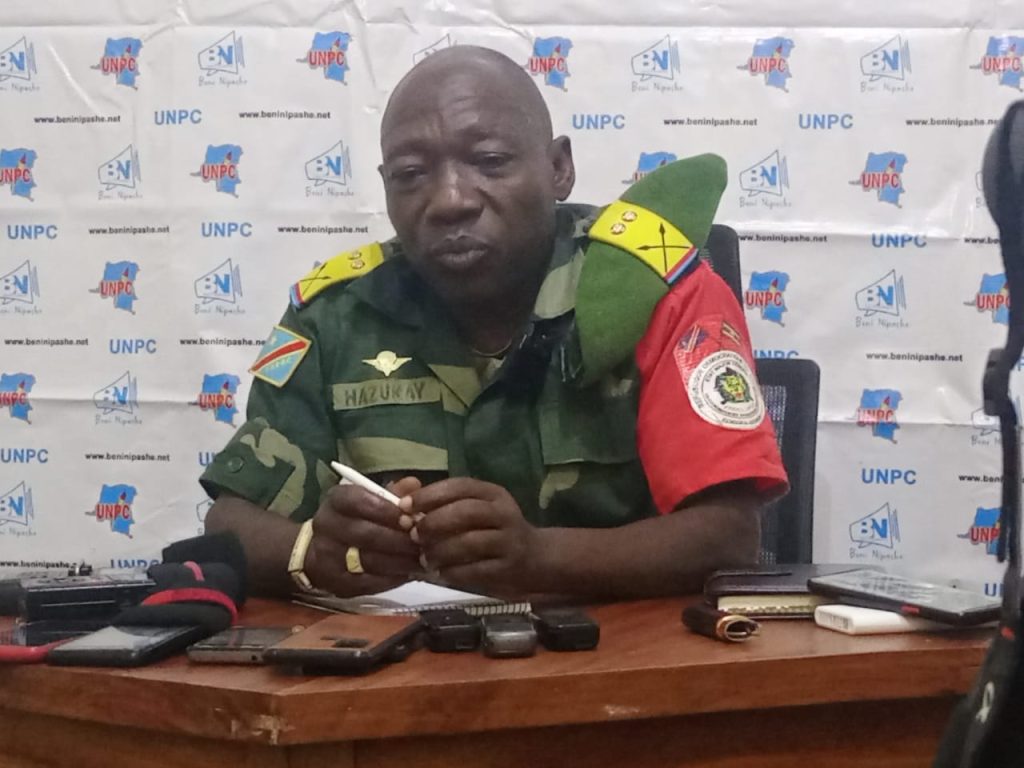 Insécurité dans l’Est : Le Colonel Mike Hazukay note le « succès » des opérations conjointes FARDC-UPDF