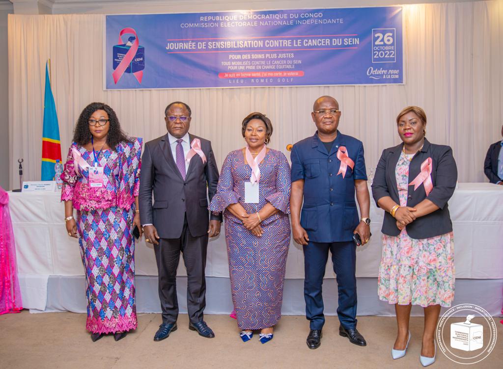 RDC: La CENI sensibilise aux facteurs de risque et les mesures de prévention du cancer du sein