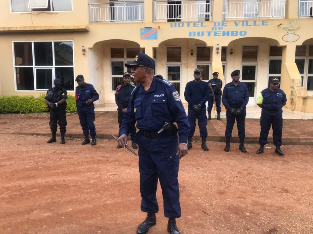 Butembo : La Police appelle les jeunes detenteurs des armes à feu de les rendre aux services de sécurité