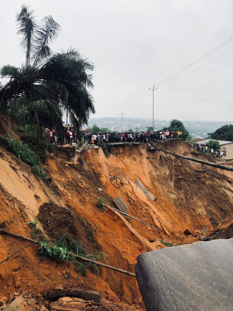 Pluie diluvienne à Kinshasa : la RN1 coupée et plusieurs morts enregistrés à Mont-Ngafula